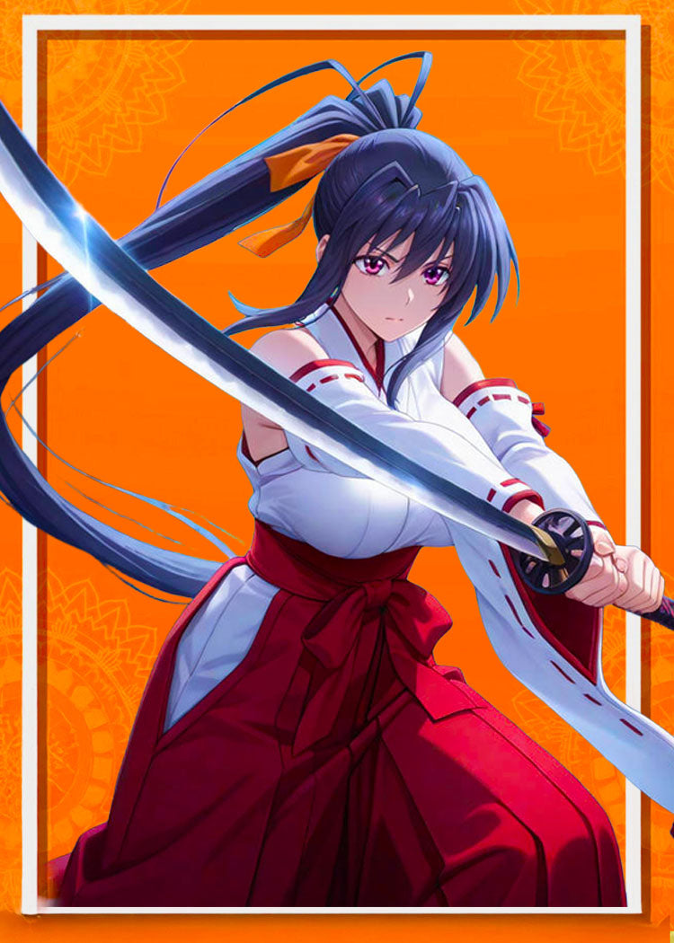 Akeno Himejima 1/1 Original One Of A Kind Card Artist Signed