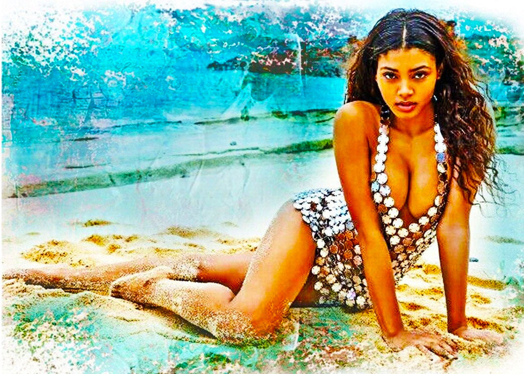 Danielle Herrington 1/5 Original One Of A Kind Card Artist Signed