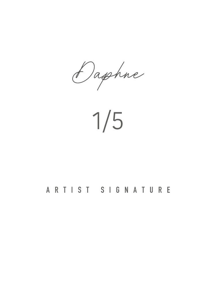 Daphne Adult Content iAnime Waifu 1/1 Original One Of A Kind Card Artist Signed