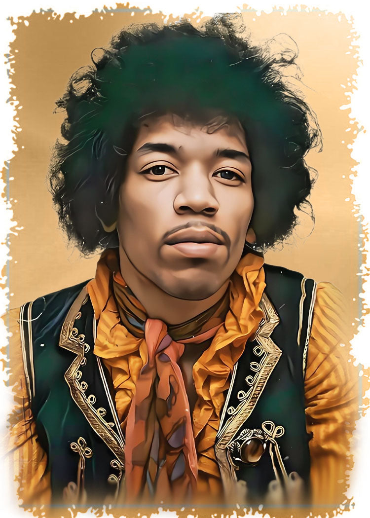 Jimi Hendrix Custom Card