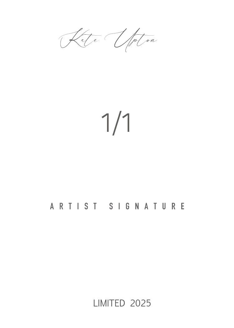 Kate Upton 1/1 Original One Of A Kind Card Artist Signed