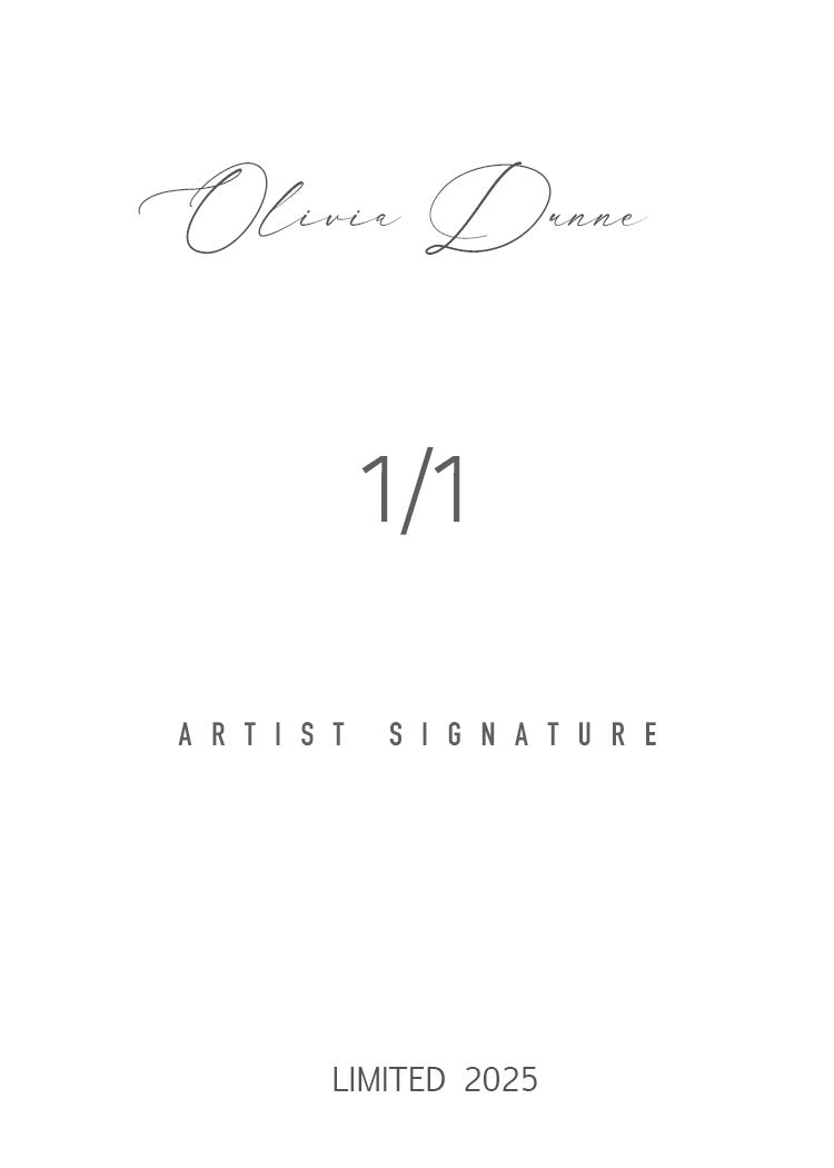 Olivia Dunne 1/1 Original One Of A Kind Card Artist Signed