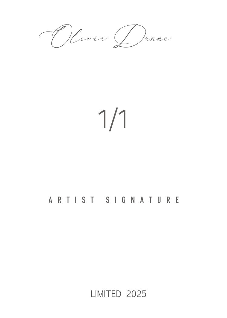 Olivia Dunne 1/1 Original One Of A Kind Card Artist Signed