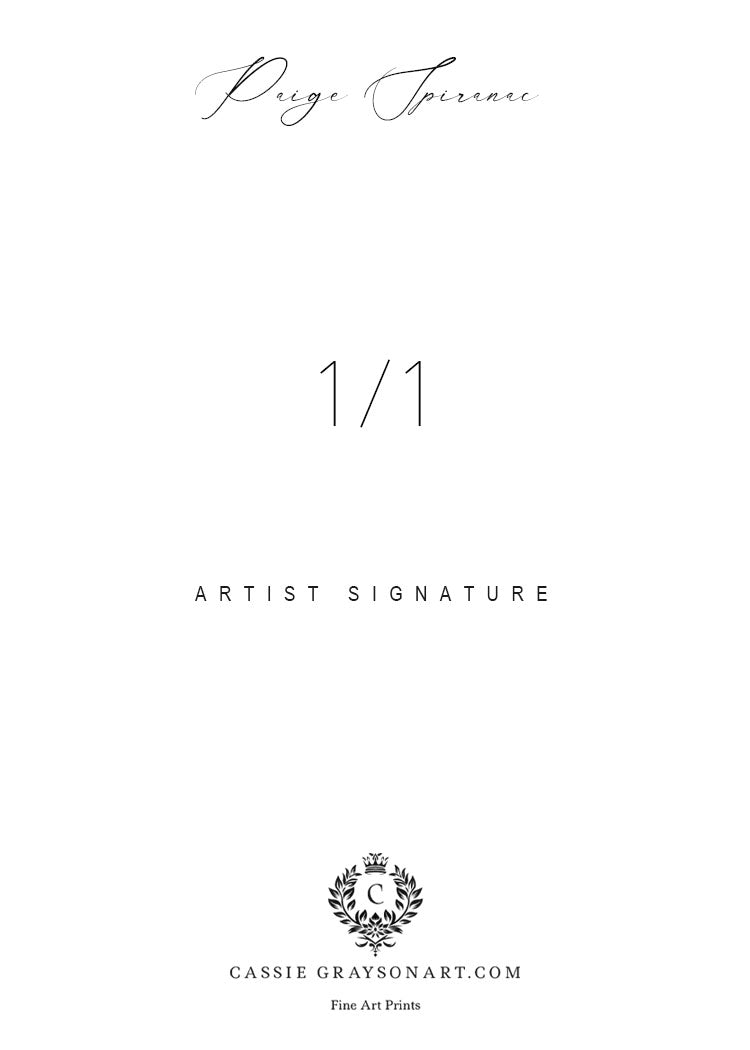 Paige Spiranac 1/1 Original One Of A Kind Card