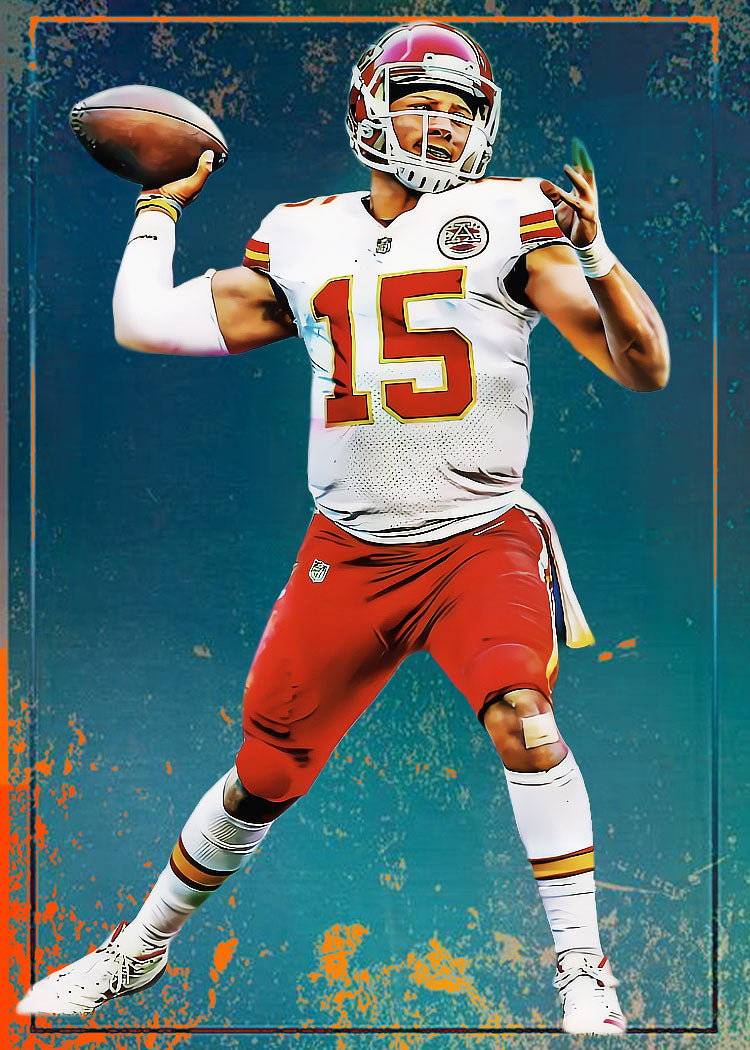 Patrick Mahomes Custom Trading Card