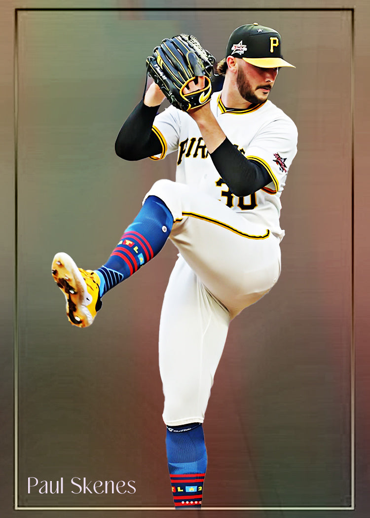 Paul Skenes  1/1 Original One Of A Kind Card Artist Signed