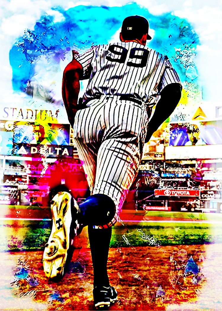 Aaron Judge New York Yankees 4/10 ACEO Art Print Card By.Marci